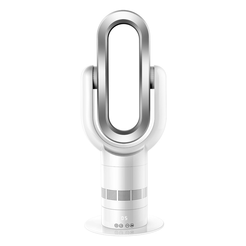 Koelwarmte 2-in-1 bladloze ventilator met afstandsbediening